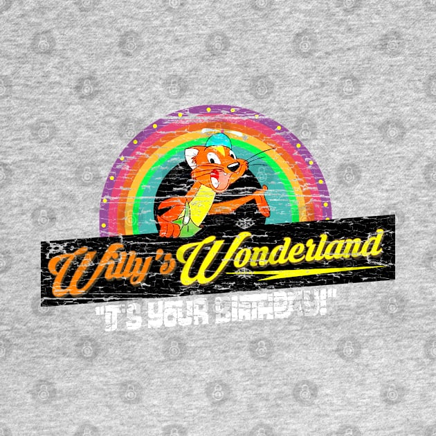 Willys Wonderland, distressed by hauntedjack